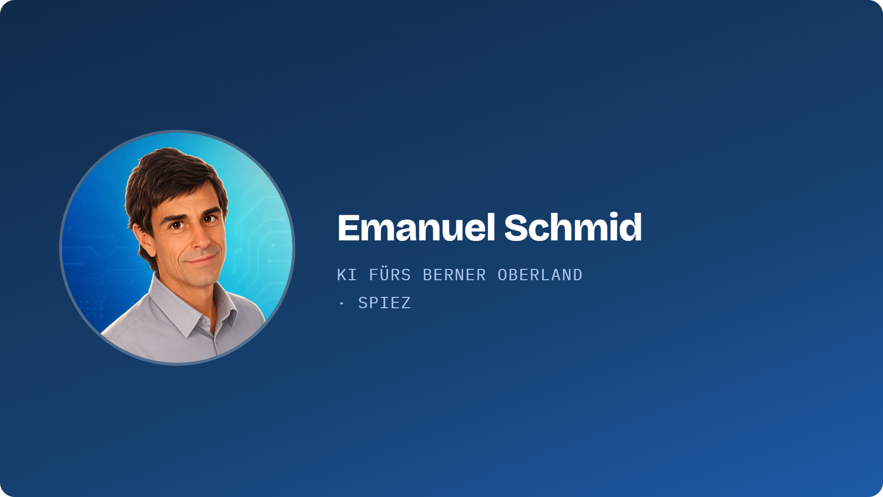 KI-Beratung für KMU im Berner Oberland – Chatbots, Dokumentenanalyse und Prozessautomatisierung