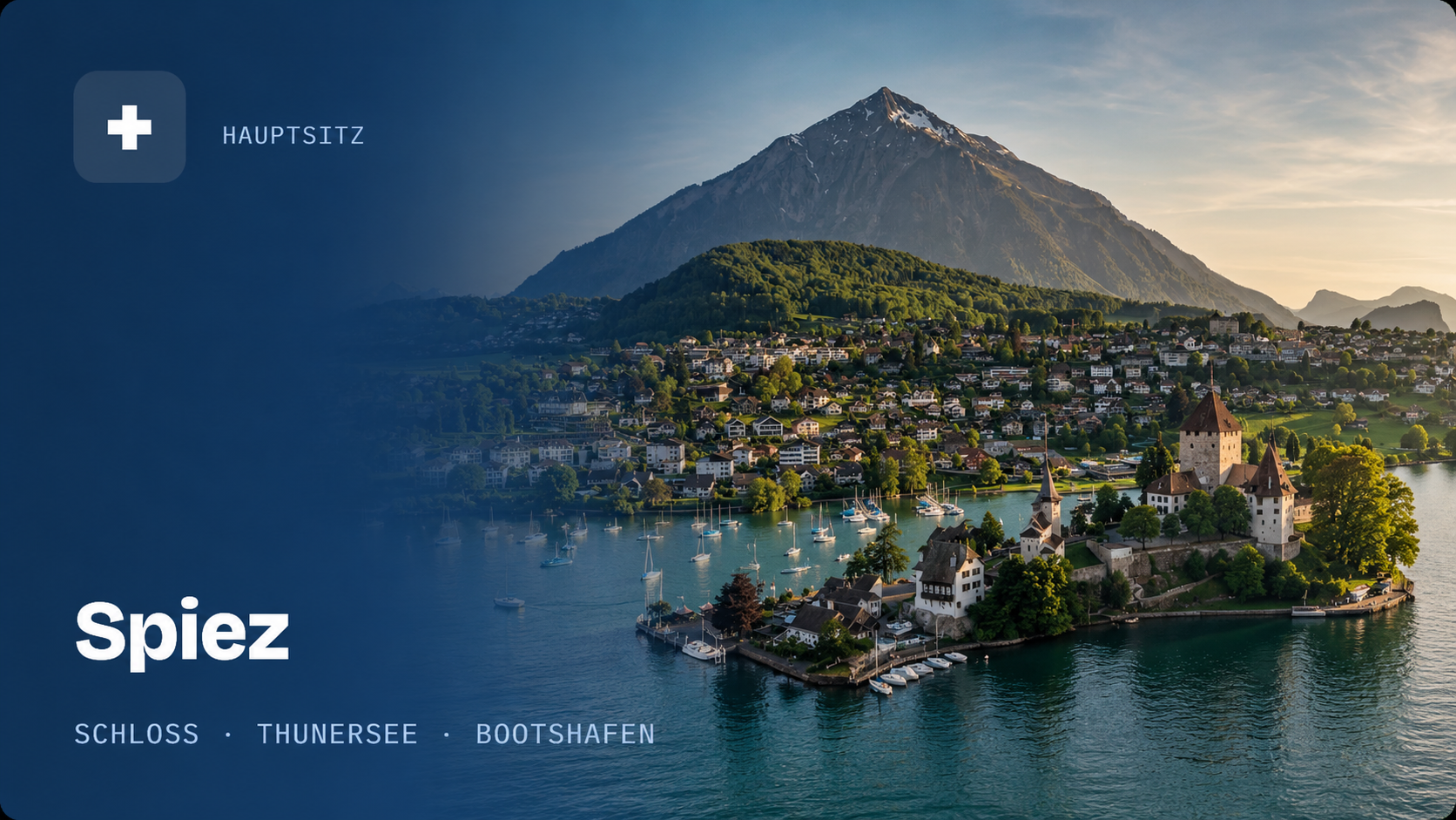 Schloss Spiez am Thunersee – Heimatort von KI BEO im Herzen des Berner Oberlands